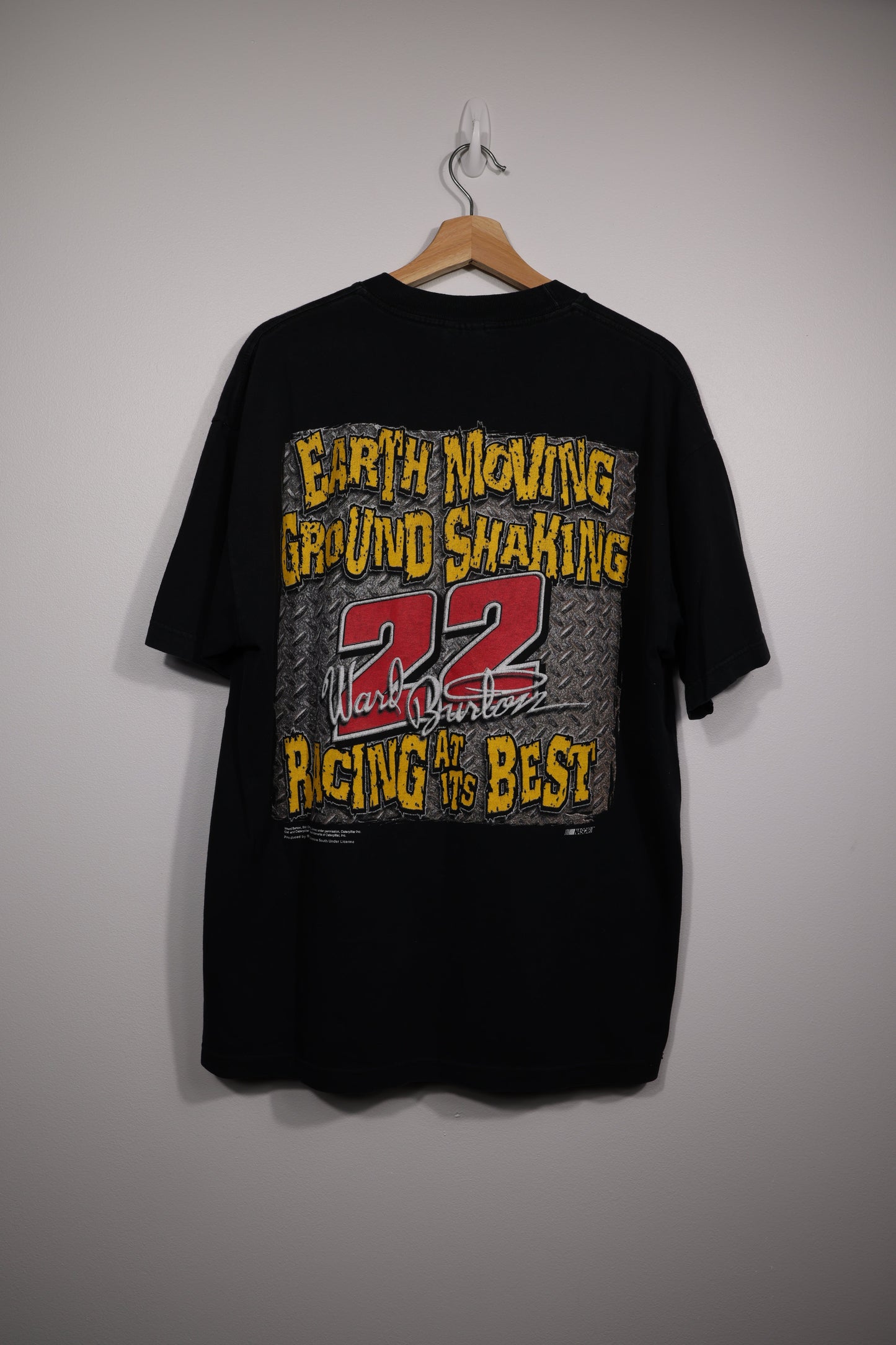 90s Ward Burton ‘Digging in to Clinch the Win’ NASCAR Shirt