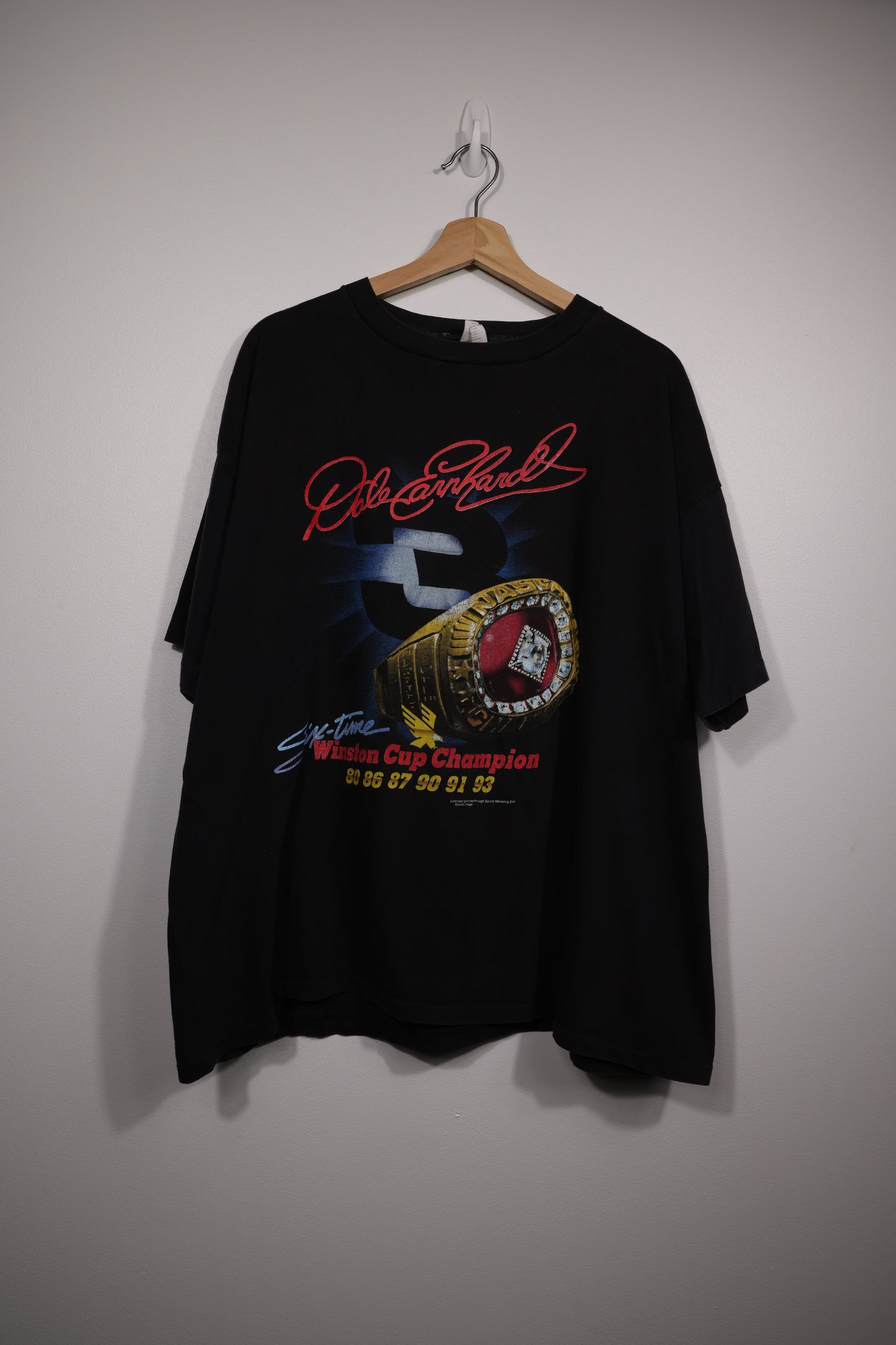 90s Dale Earnhardt ‘Six Time Champion’ NASCAR Shirt