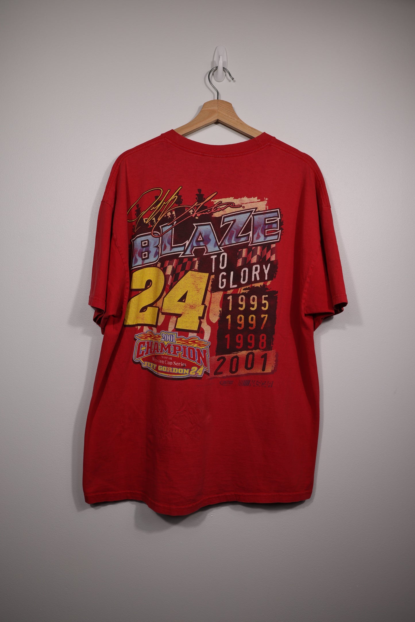 2001 Jeff Gordon ‘Winston Cup Series Champion’ NASCAR Shirt