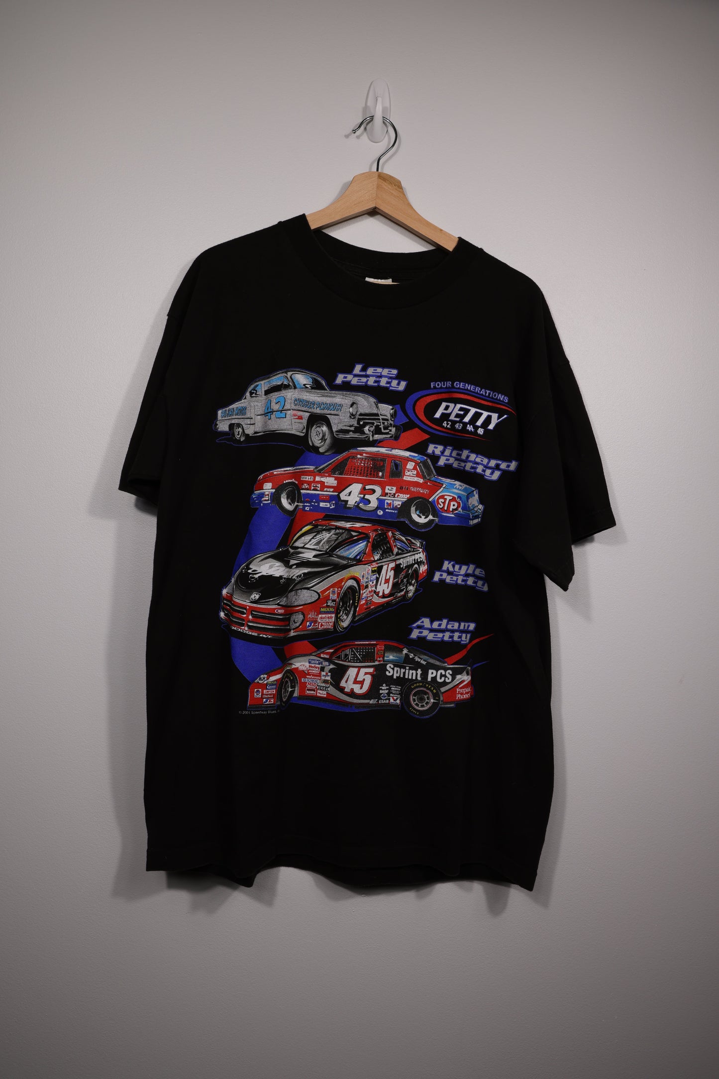 90s Petty Enterprises ‘Four Generations’ NASCAR Shirt