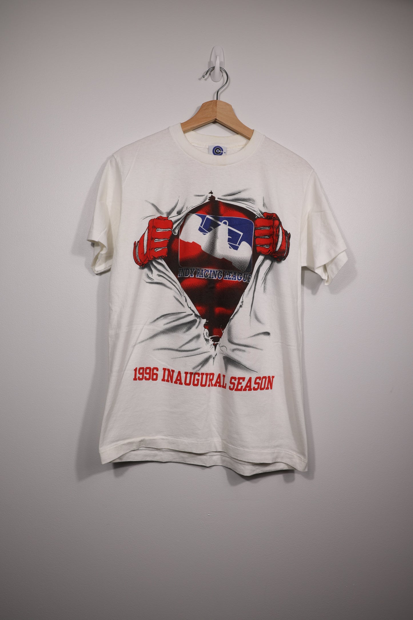 1996 Indy 500 ‘Faster Than a Speeding Bullet’ Shirt