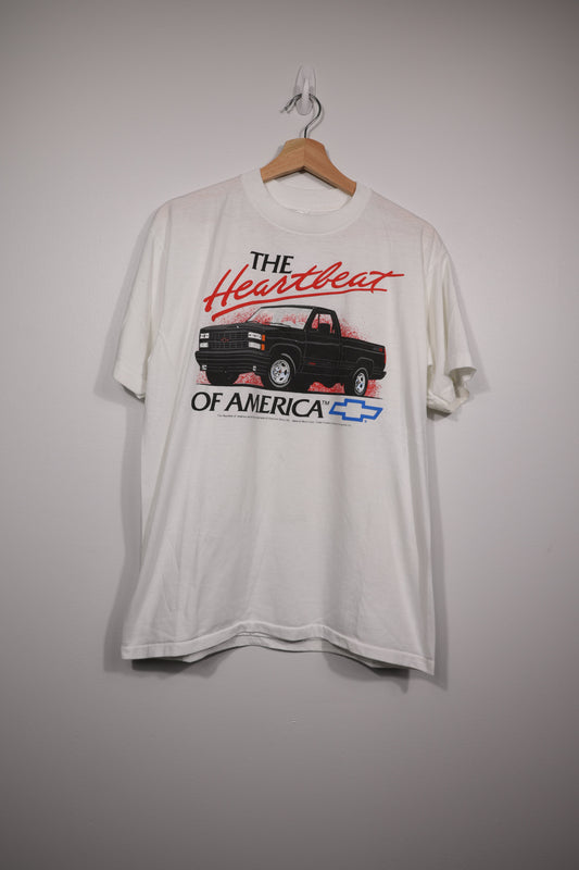 90s Chevrolet ‘The Heartbeat of America’ Shirt