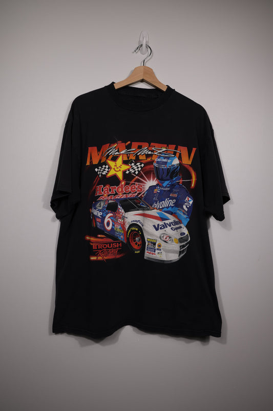 90s Mark Martin / Jeff Burton Hardee’s Racing NASCAR Shirt