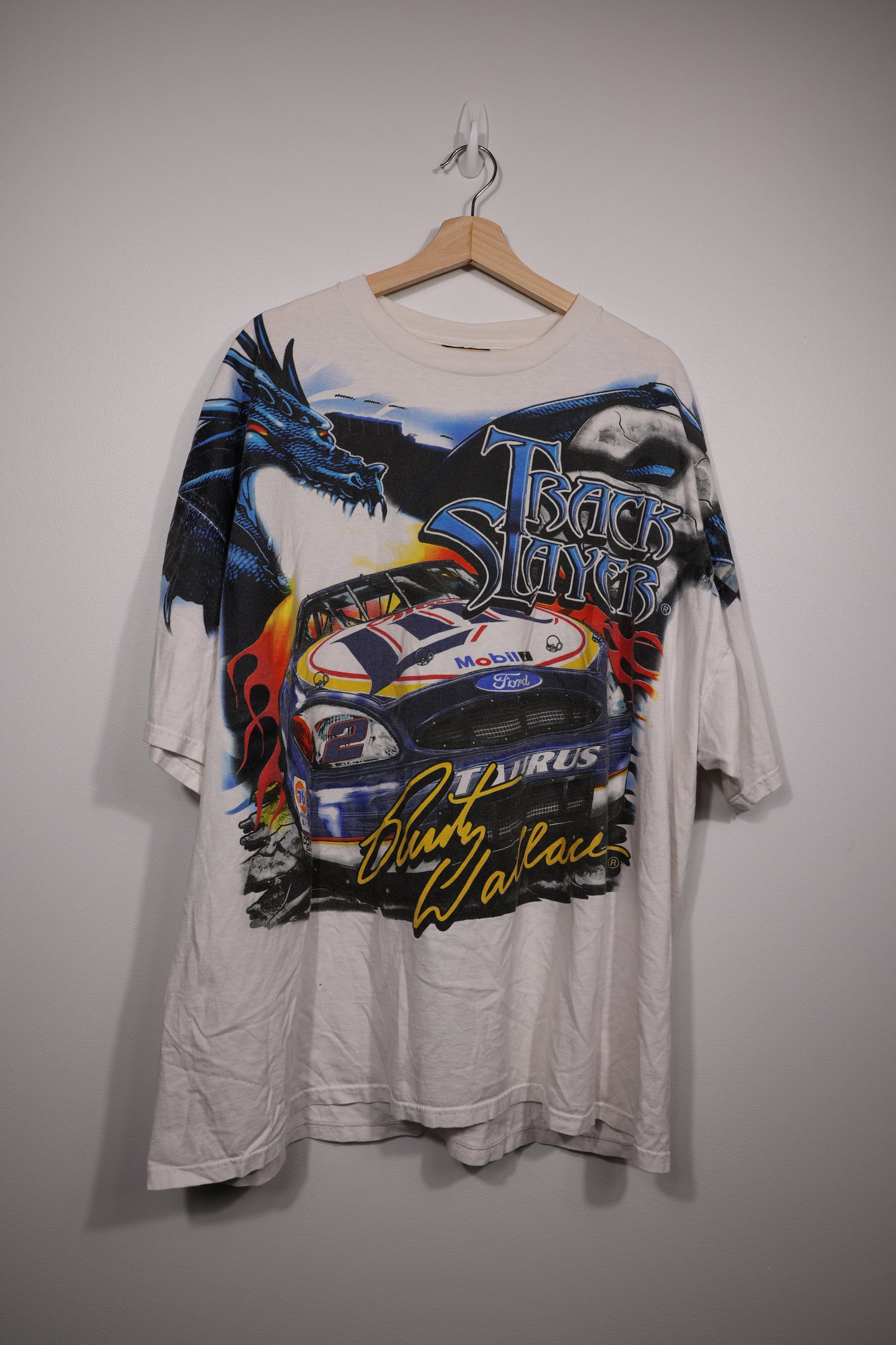 00s Rusty Wallace AOP ‘Track Slayer’ NASCAR Shirt