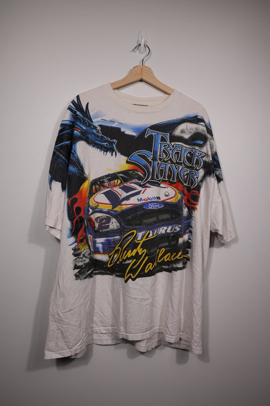 00s Rusty Wallace AOP ‘Track Slayer’ NASCAR Shirt