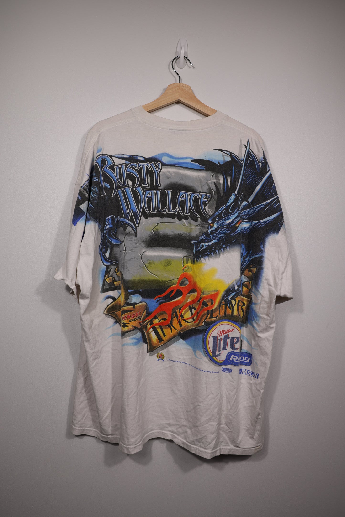 00s Rusty Wallace AOP ‘Track Slayer’ NASCAR Shirt