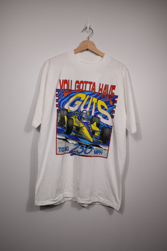 90s ‘You Gotta Have Guts to go 230 MPH’ IndyCar Shirt