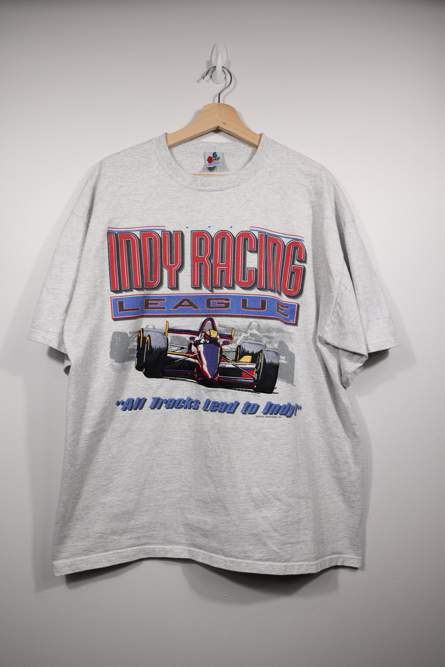 90s Indy Racing League double sided shirt